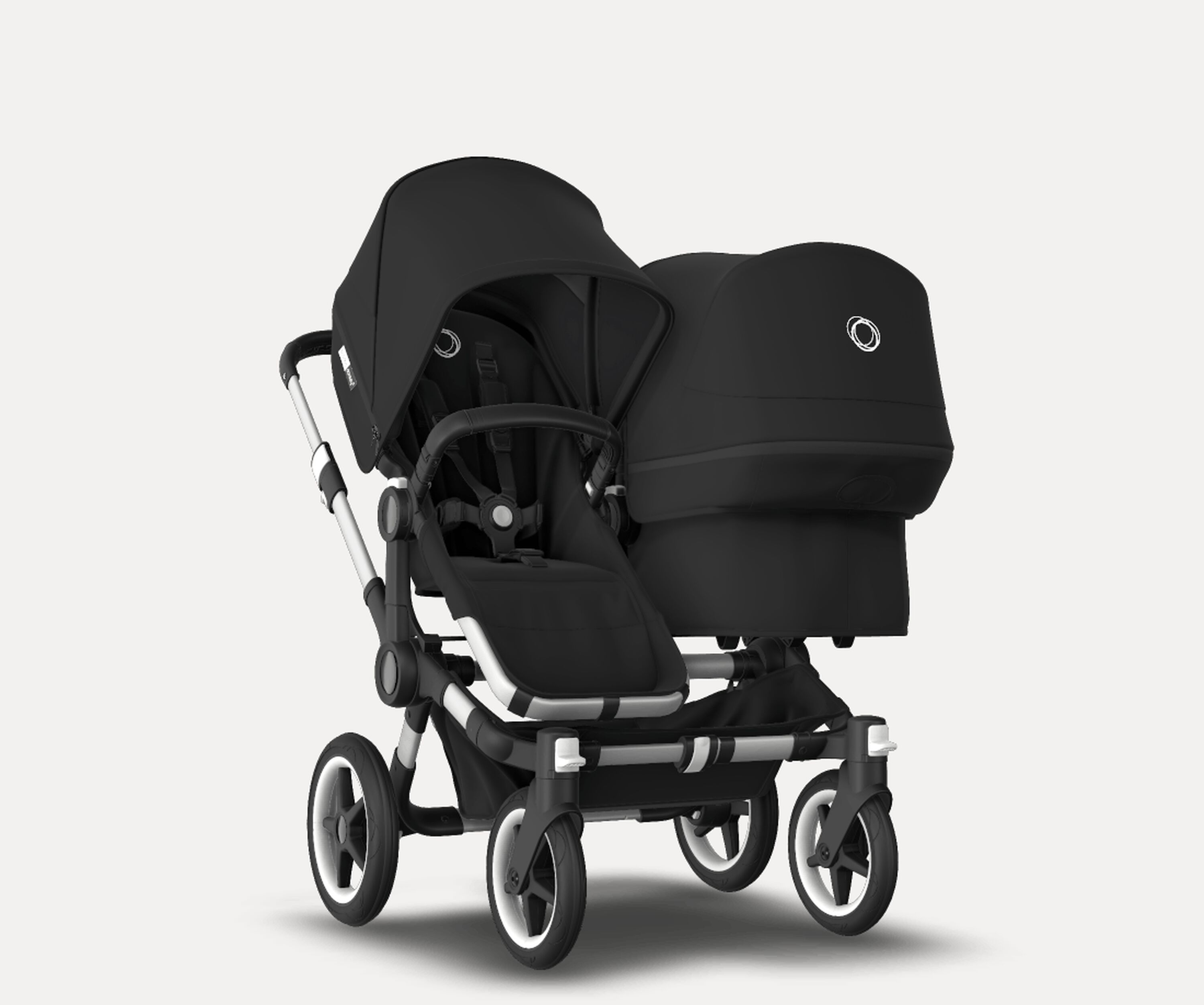 US - Bugaboo D3D stroller bundle aluminum black black - Main Modal Image Slide 1 of 3