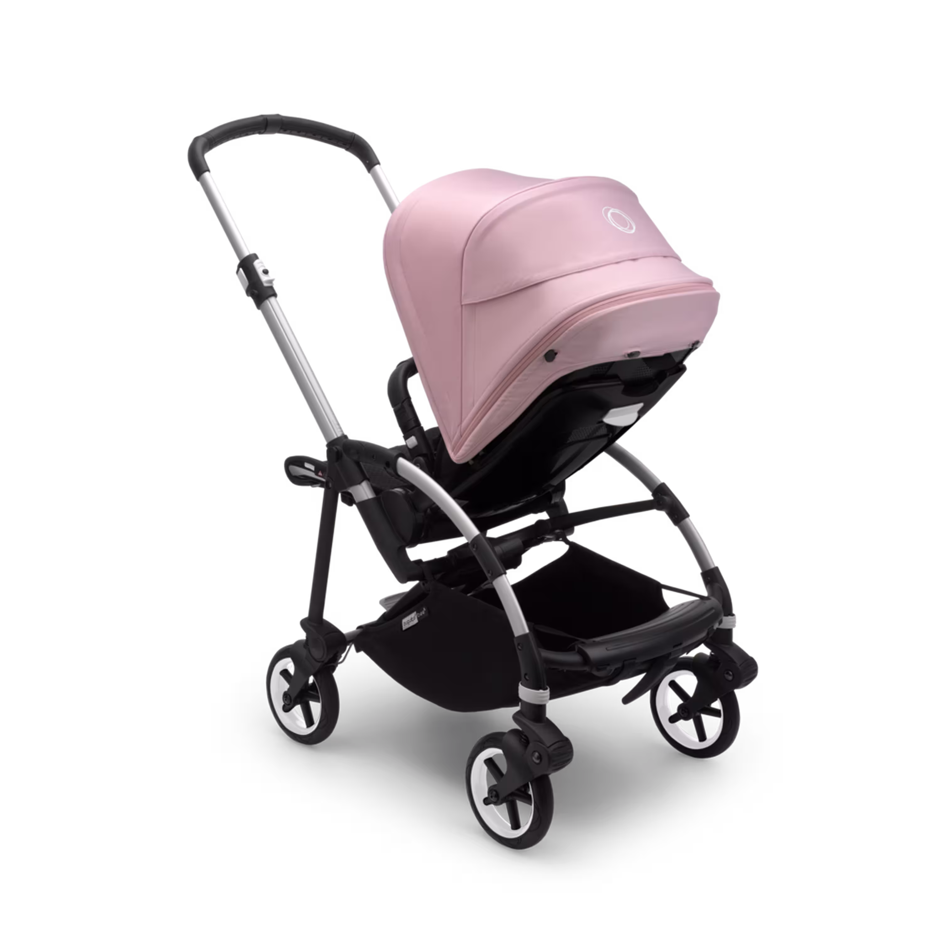 シルバーシャーシ＆ブラックシートファブリック＆ソフトピンクサンキャノピー - Main Modal Image Slide 2 of 2