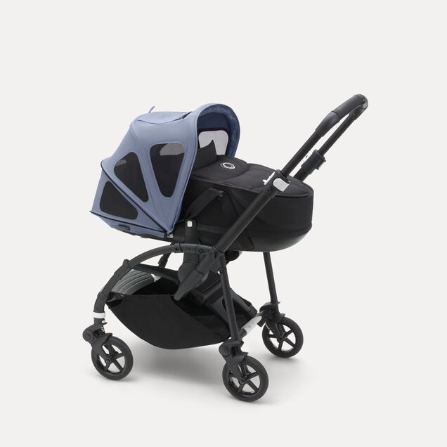 Refurbished Bugaboo Bee breezy sun canopy Seaside blue - Main Image Slide 3 of 4