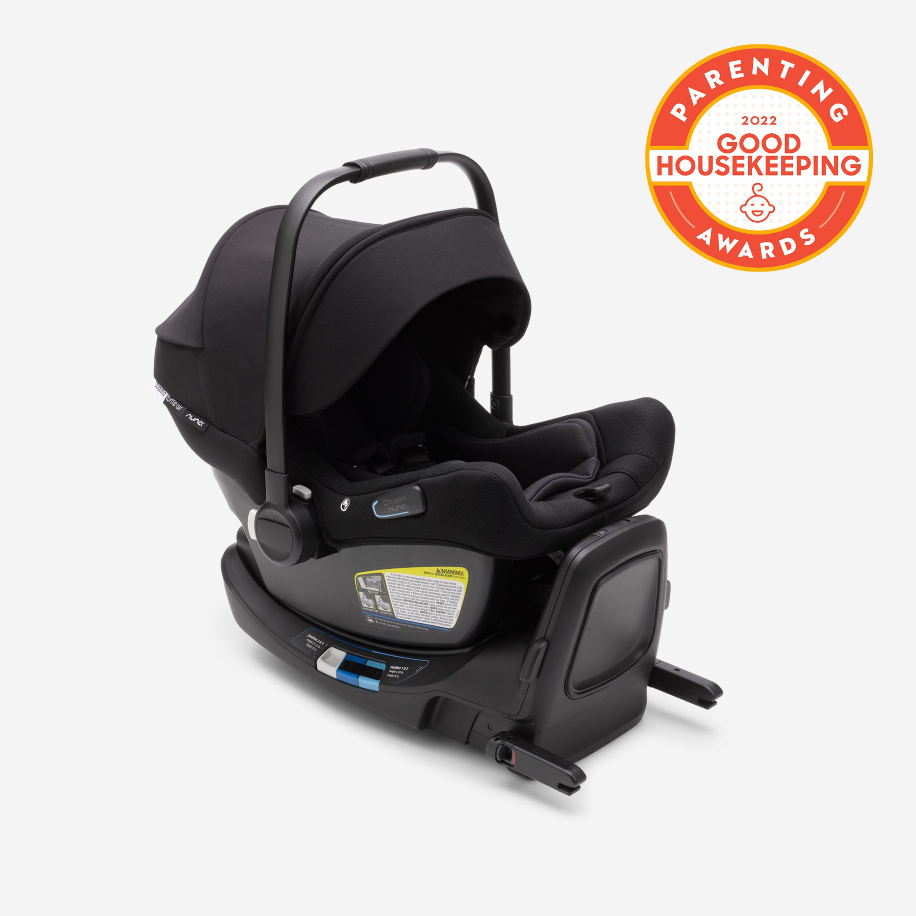 Bugaboo Turtle air by Nuna car seat + base US BLACK - Main Modal Image Slide 1 of 13