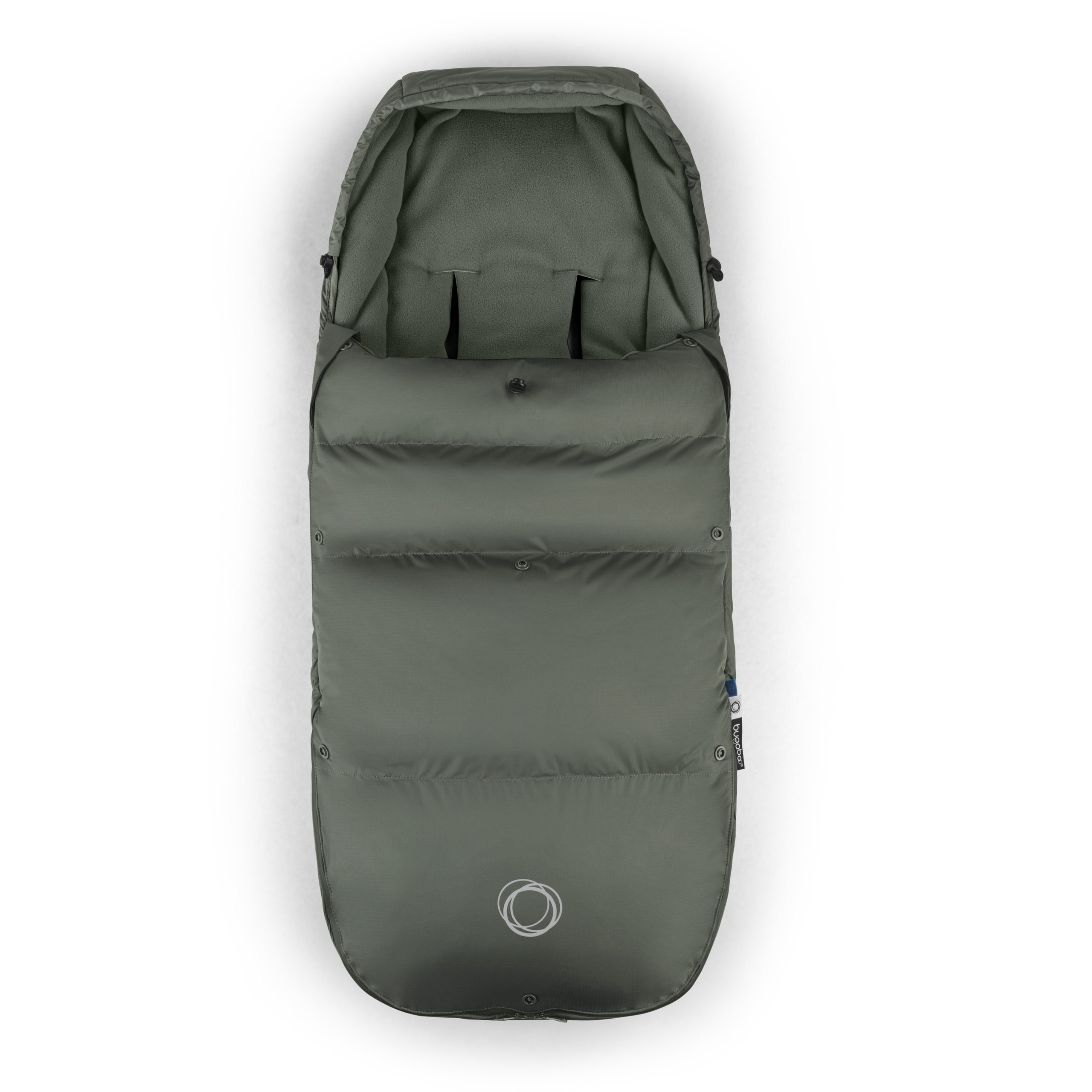 Bugaboo performance winter footmuff FOREST GREEN - Thumbnail Slide 3 of 4