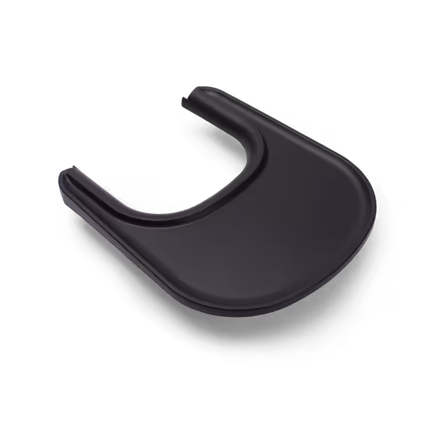 Bugaboo Giraffe tray in black. - Main Image Slide 1 of 4