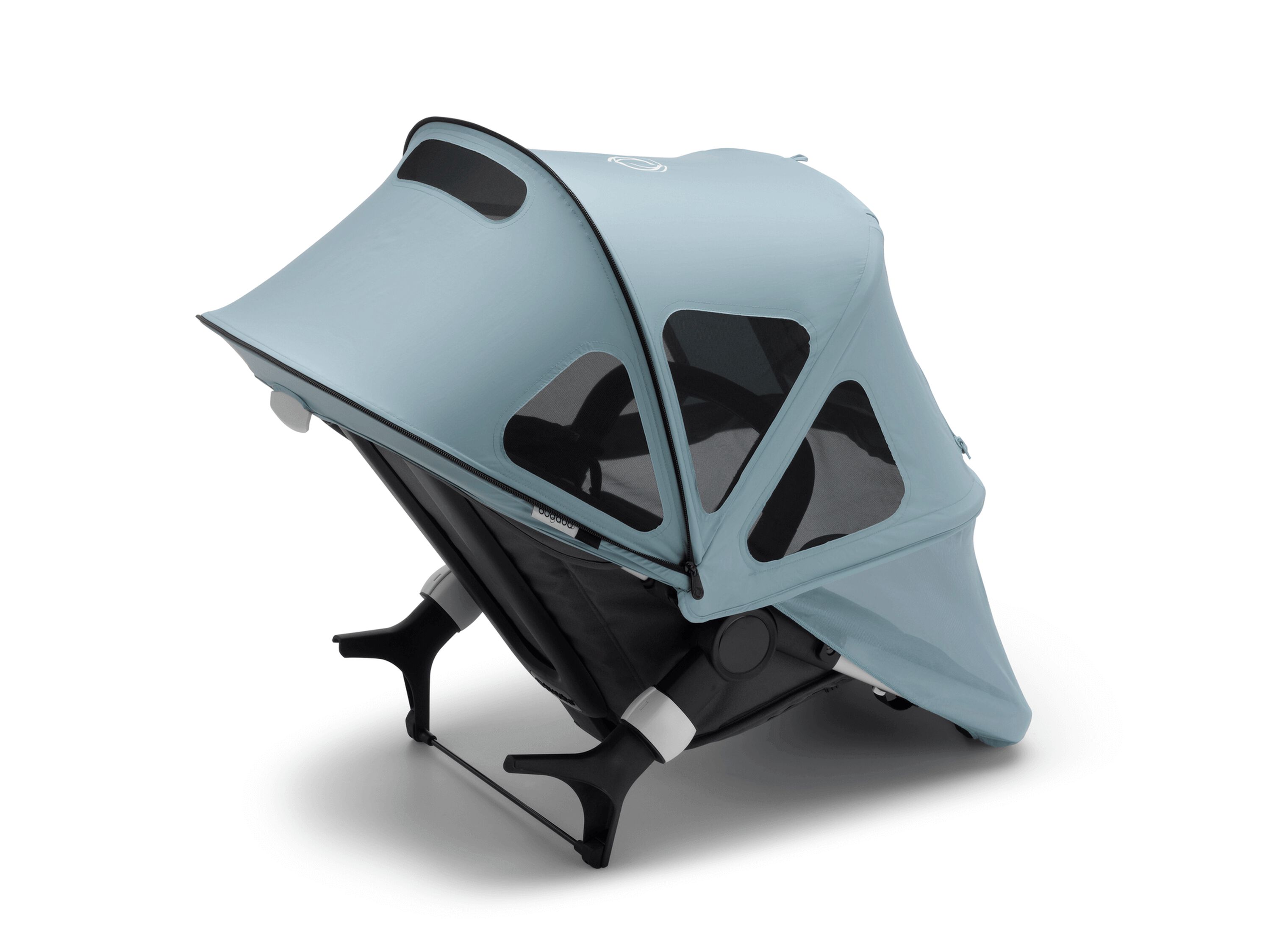Refurbished Bugaboo Fox2/Cameleon3 breezy sun canopy VAPOR BLUE - Main Modal Image Slide 1 of 22