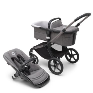Refurbished Bugaboo Fox 5 base US GRAPHITE/GREY MELANGE