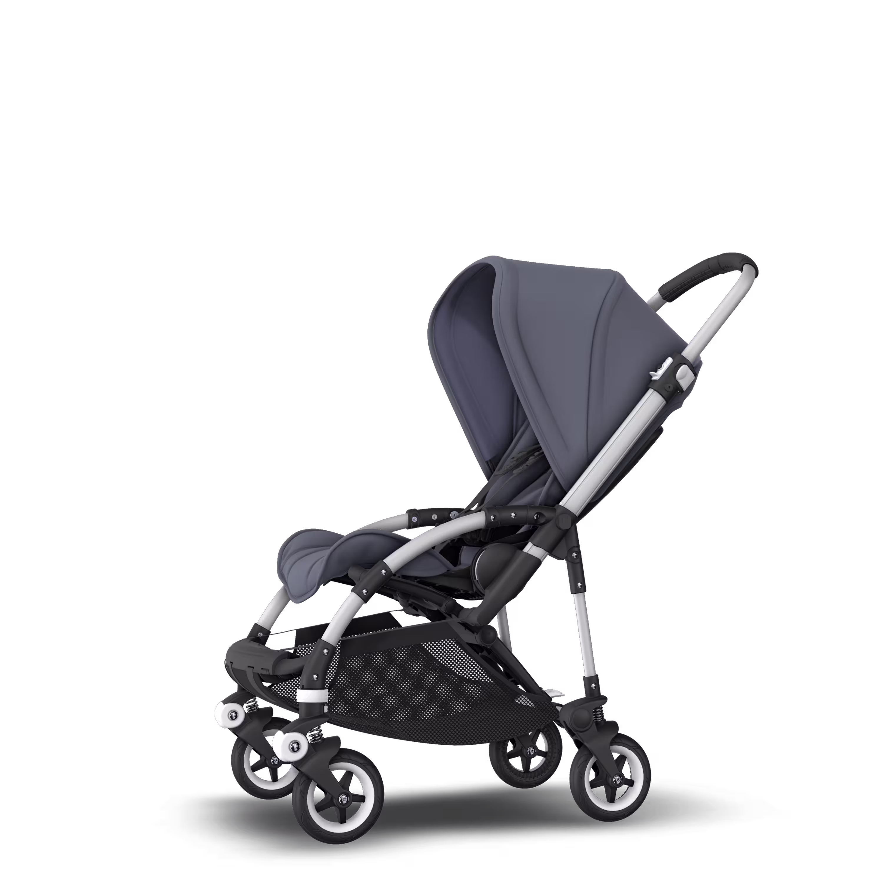 Bugaboo Bee 5 travel system steel blue sun canopy, steel blue fabrics, aluminium base - Main Modal Image Slide 7 of 15