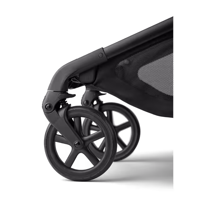 Bugaboo Kangaroo 2-in-1 pram black base, forest green fabrics, forest green sun canopy - Main Image Slide 9 of 18