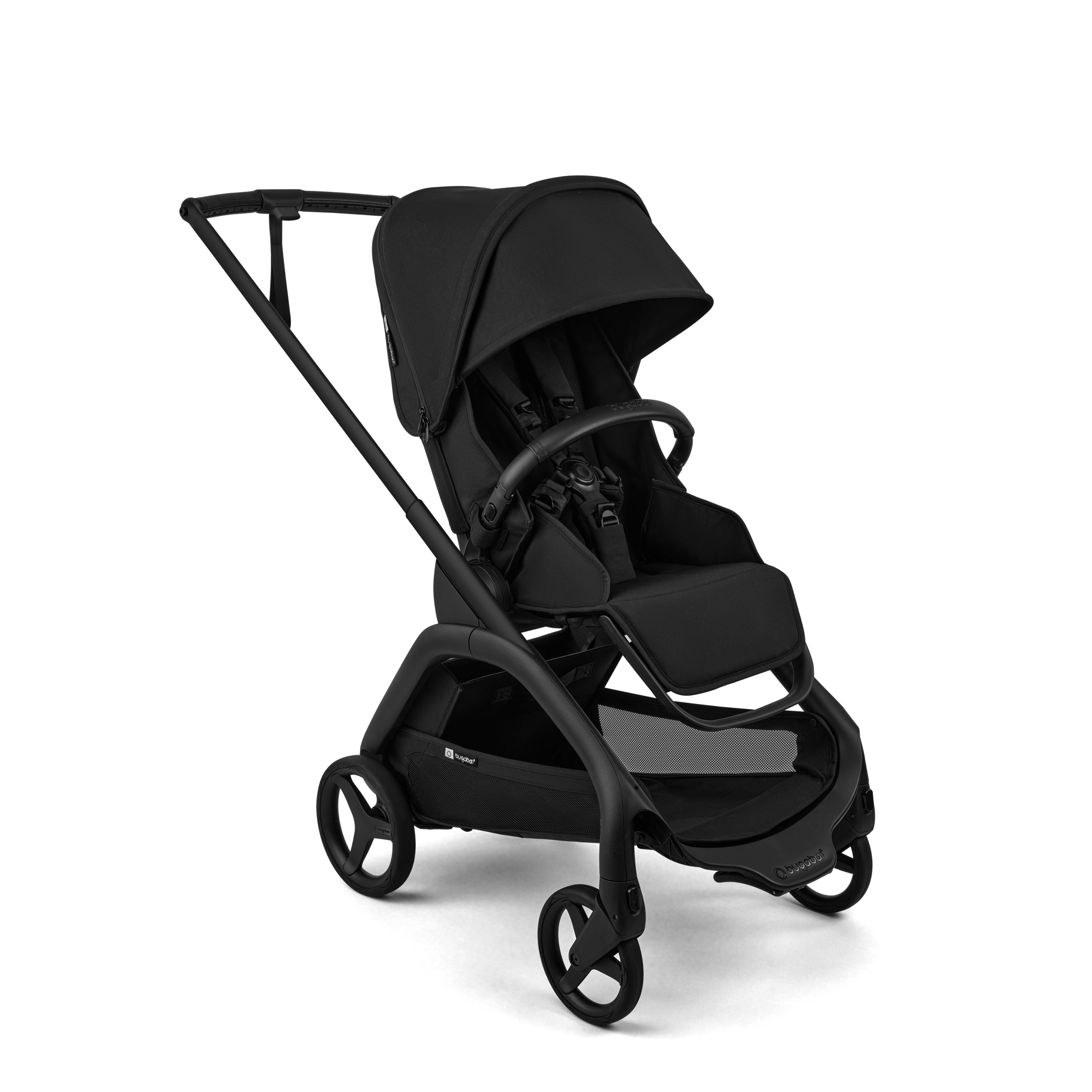 Bugaboo Dragonfly Plus 2-in-1 pushchair black base, heritage black fabrics, heritage black sun canopy - Thumbnail Slide 3 of 11