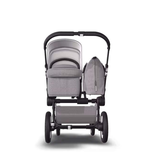 Refurbished Bugaboo Donkey2 Mono complete BLACK/MINERAL LIGHT GREY - Main Image Slide 11 of 14