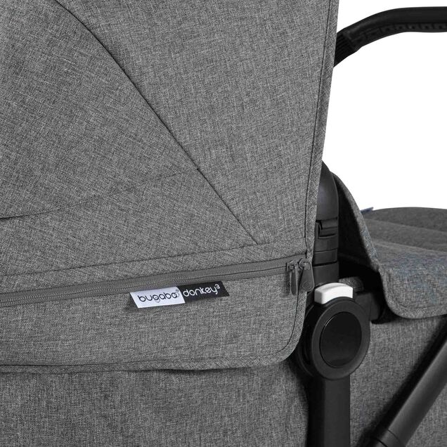Bugaboo Donkey3 sun canopy GREY MELANGE - Main Image Slide 21 of 22