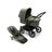 Refurbished Bugaboo Donkey 5 Mono complete BLACK/FOREST GREEN-FOREST GREEN - Thumbnail Slide 1 of 6