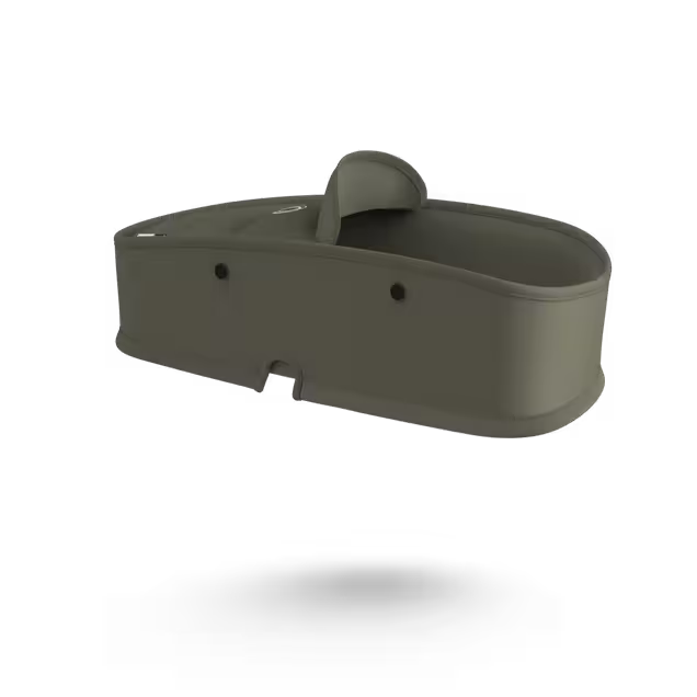 Bugaboo Bee3 carrycot tailored fabric set UK DARK KHAKI - Main Image Slide 6 of 8