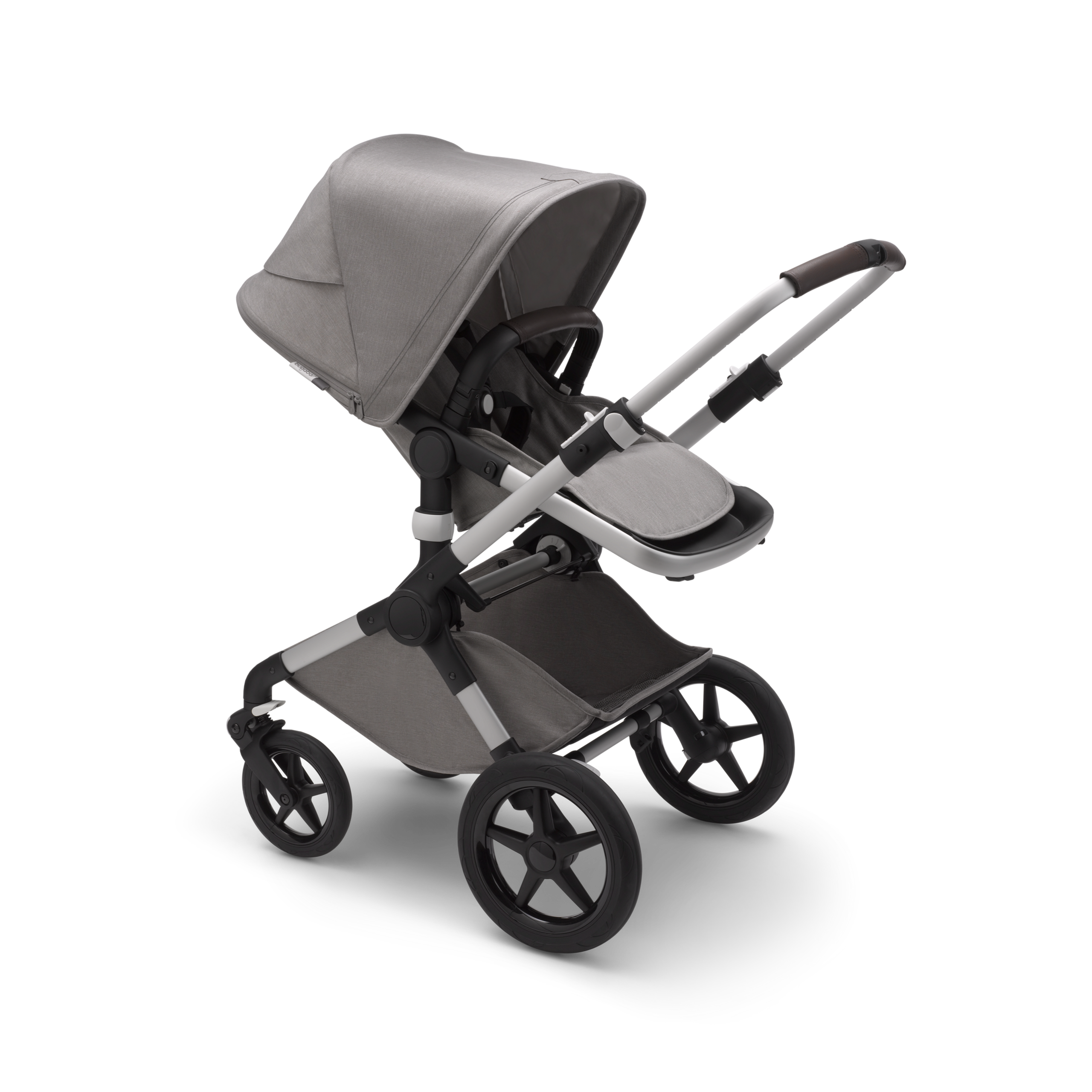 Bugaboo Fox 2 Mineral complete | ALU/LIGHT GREY - Thumbnail Slide 1 van 4