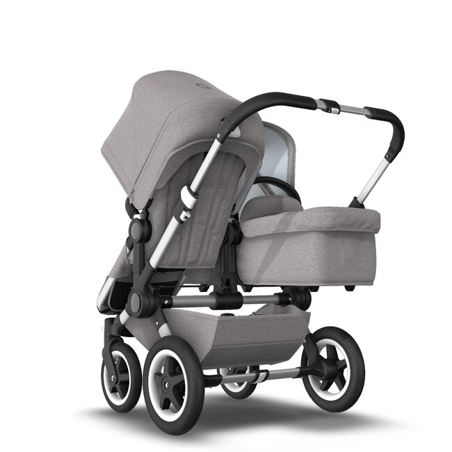US - D2D stroller bundle aluminum, mineral light grey - Main Image Slide 4 of 4
