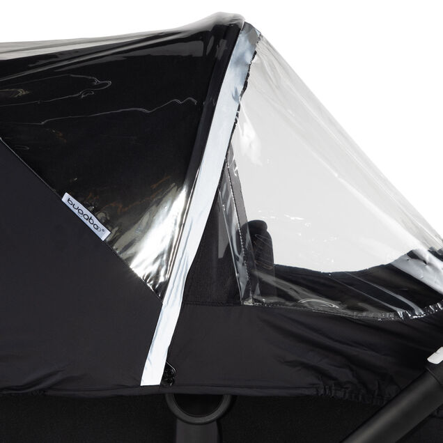 Refurbished Bugaboo Fox/Cameleon/Lynx high performance raincover BLACK - Main Image Slide 7 of 11