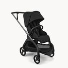 Bugaboo Dragonfly Plus seat stroller graphite base, heritage black fabrics, heritage black sun canopy