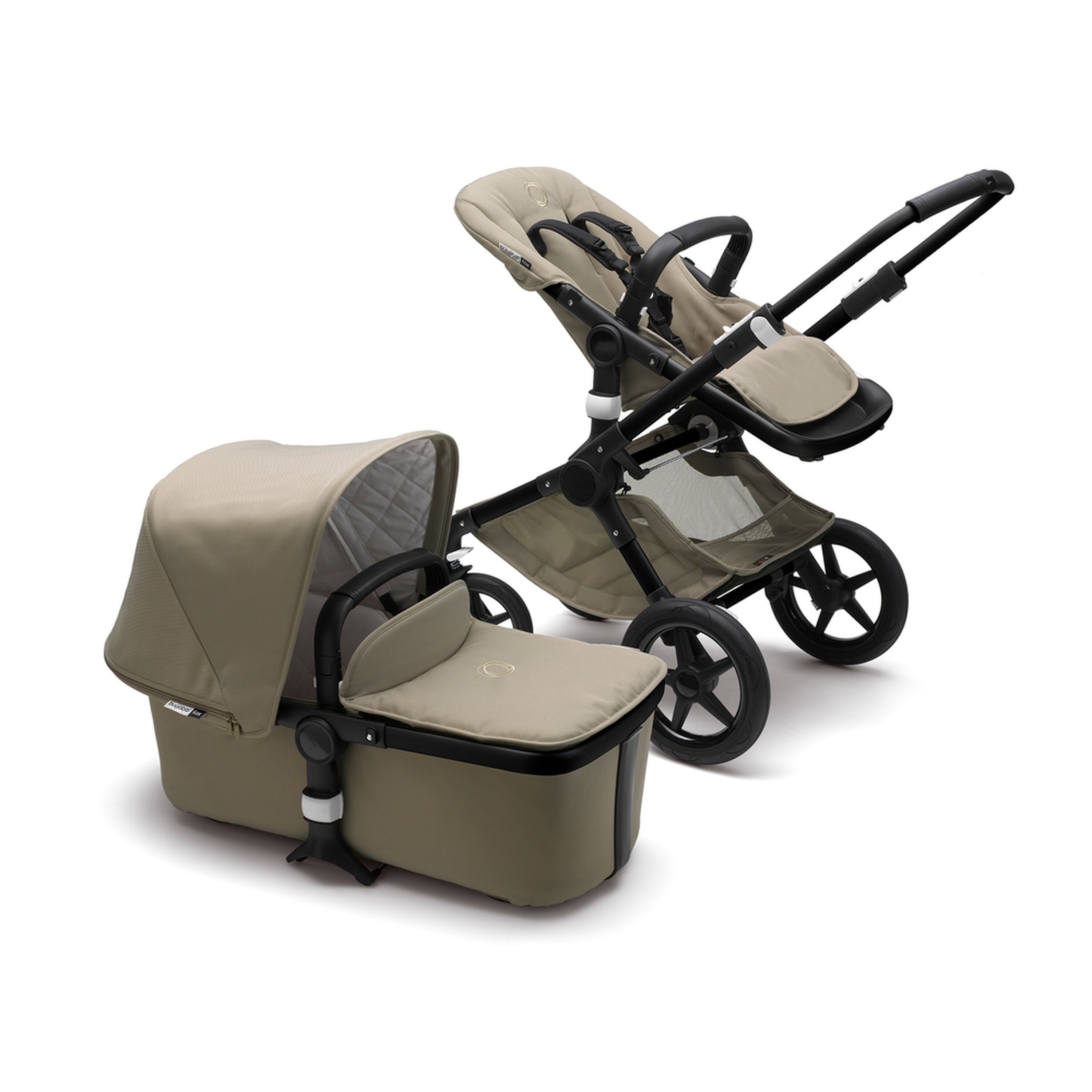 Refurbished Bugaboo Fox Classic complete UK BLACK/KHAKI - Main Modal Image Slide 4 of 9