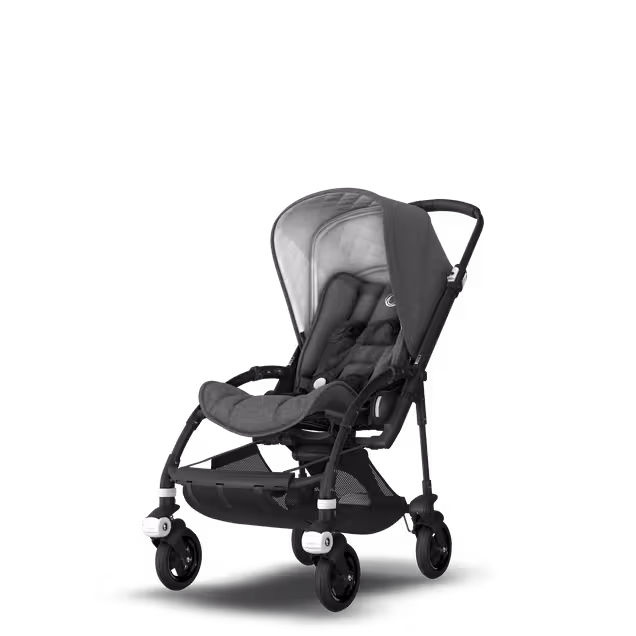 Refurbished Bugaboo Bee5 Classic complete BLACK/GREY MELANGE - Main Image Slide 3 van 6