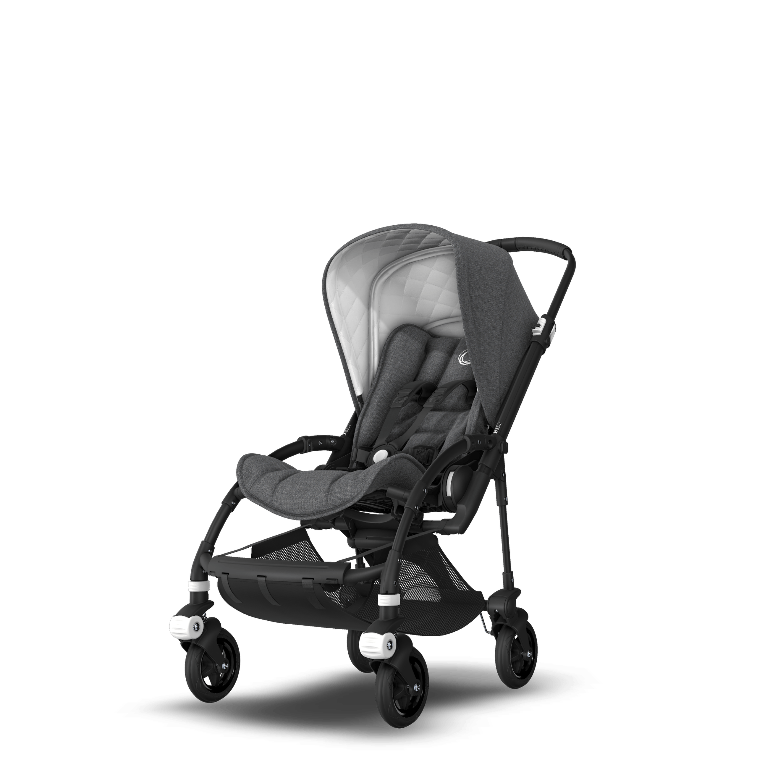 Refurbished Bugaboo Bee5 Classic complete BLACK/GREY MELANGE - Thumbnail Slide 3 of 6