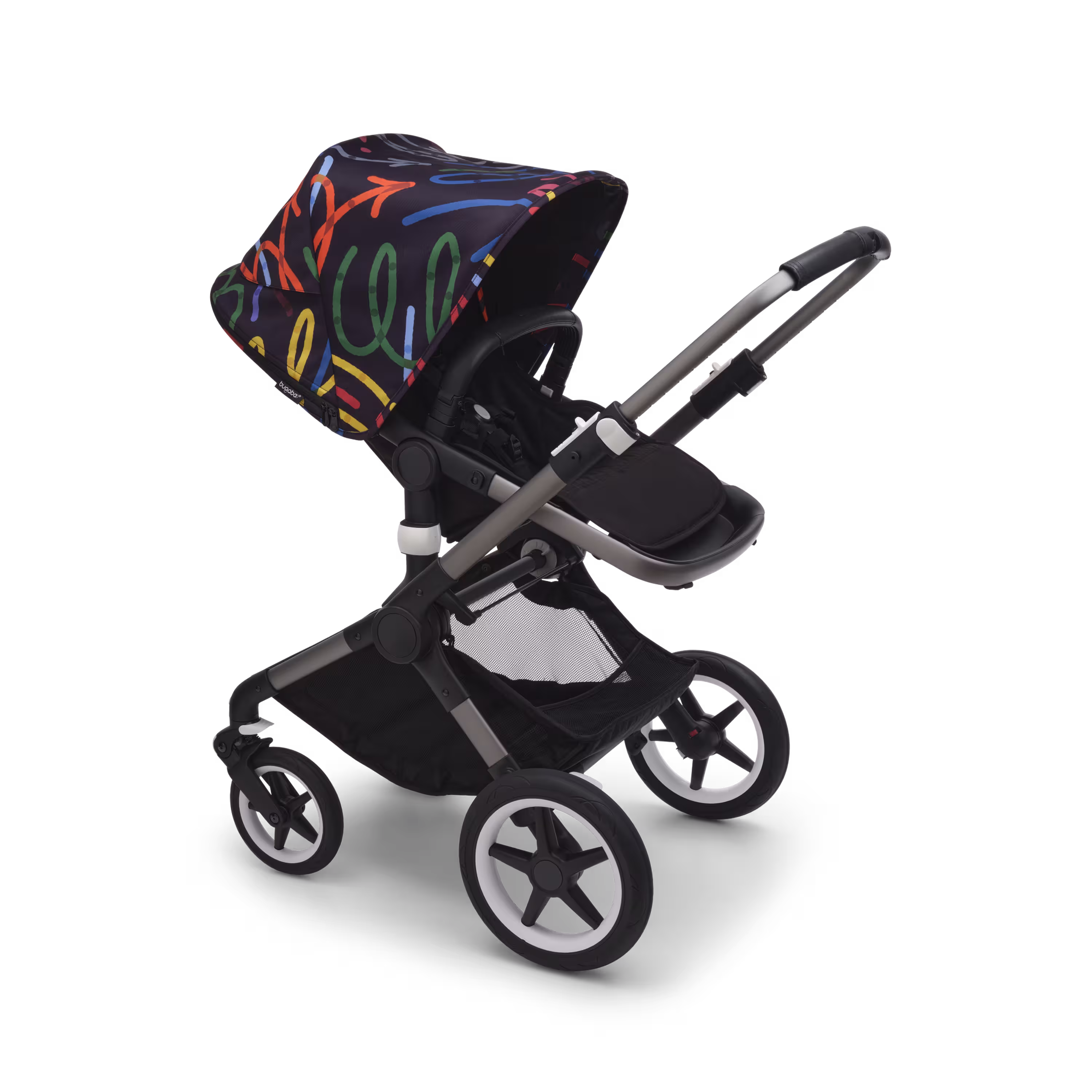 Bugaboo Fox 3 sun canopy Art of Discovery DARK BLUE  - Main Modal Image Slide 5 of 6