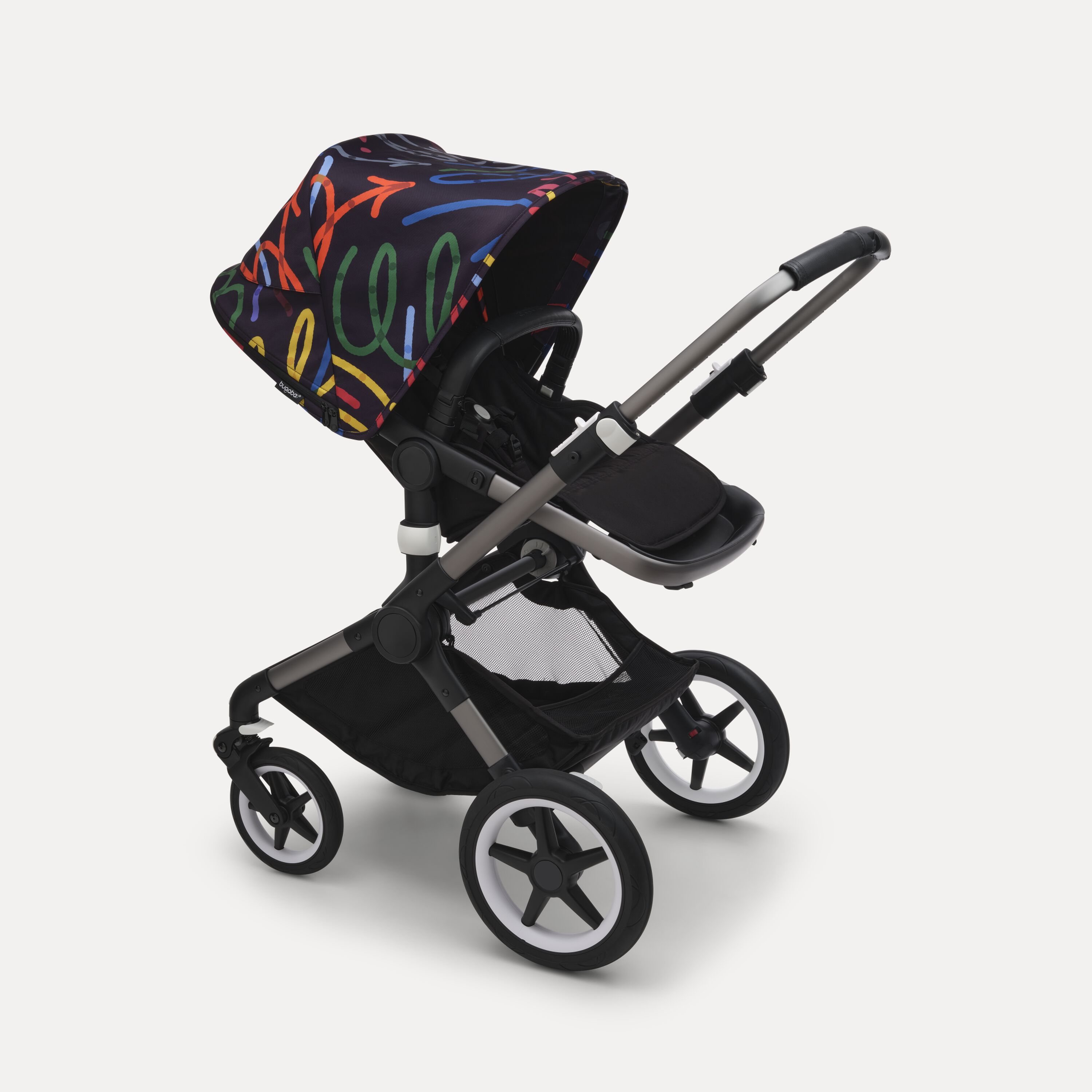 Bugaboo Fox 3 sun canopy Art of Discovery DARK BLUE  - Main Modal Image Slide 5 of 6