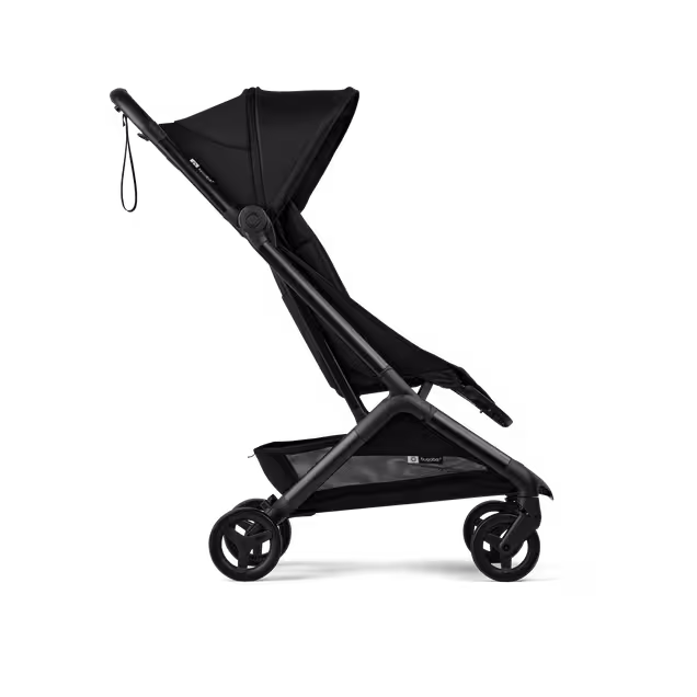Bugaboo Butterfly 2 Poussette de voyage châssis noir, habillages heritage black, capote heritage black - Main Image Slide 2 of 8