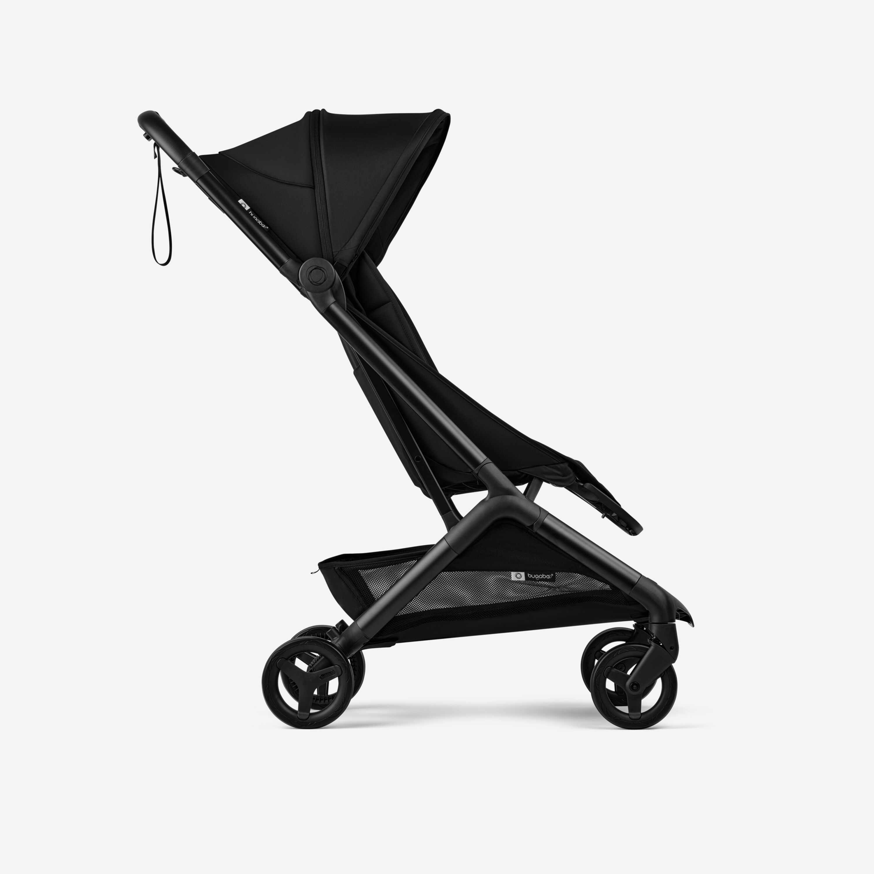 Bugaboo Butterfly 2 travel stroller black base, heritage black fabrics, heritage black sun canopy - Main Modal Image Slide 2 of 8