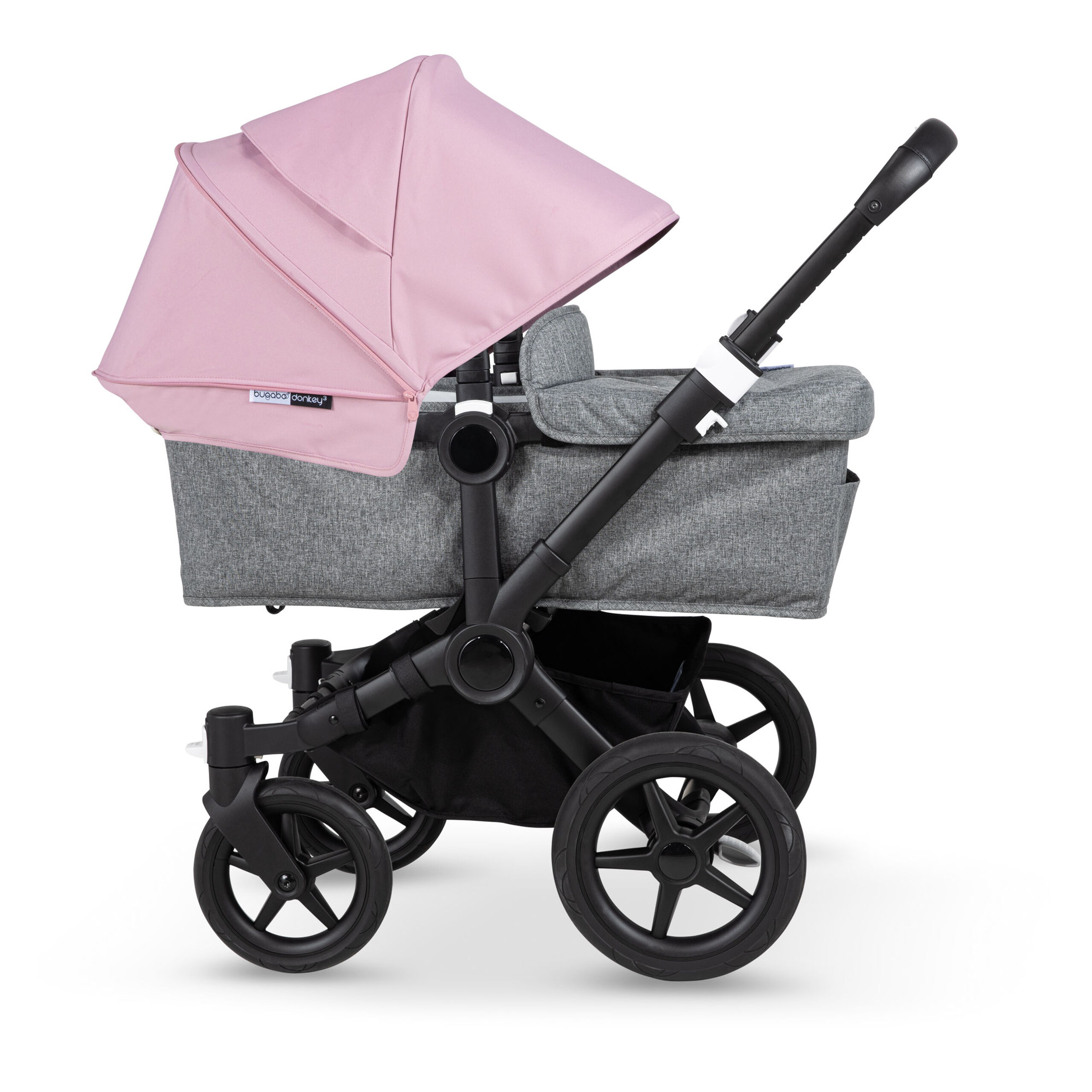 Bugaboo Donkey3 sun canopy SOFT PINK - Thumbnail Slide 14 of 22