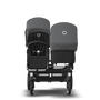 US - D2D stroller bundle aluminum, black, grey melange - Thumbnail Slide 3 of 4