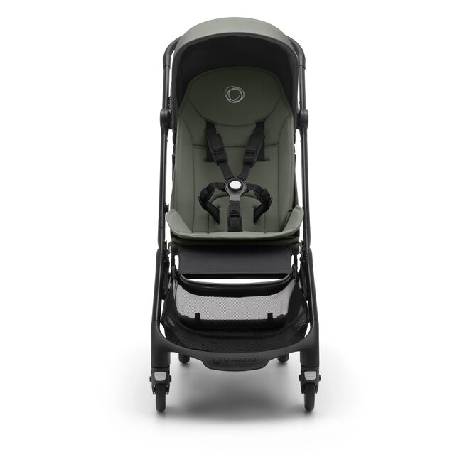 Bugaboo Butterfly seat stroller black base, forest green fabrics, forest green sun canopy - Main Image Slide 4 of 14