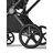 Bugaboo Cub 2-in-1 pram black base, heritage black fabrics, heritage black sun canopy - Thumbnail Slide 9 of 11