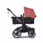 Bugaboo Donkey 5 Mono 2-in-1 stroller graphite base, midnight black fabrics, sunrise red sun canopy - Thumbnail Slide 3 of 11