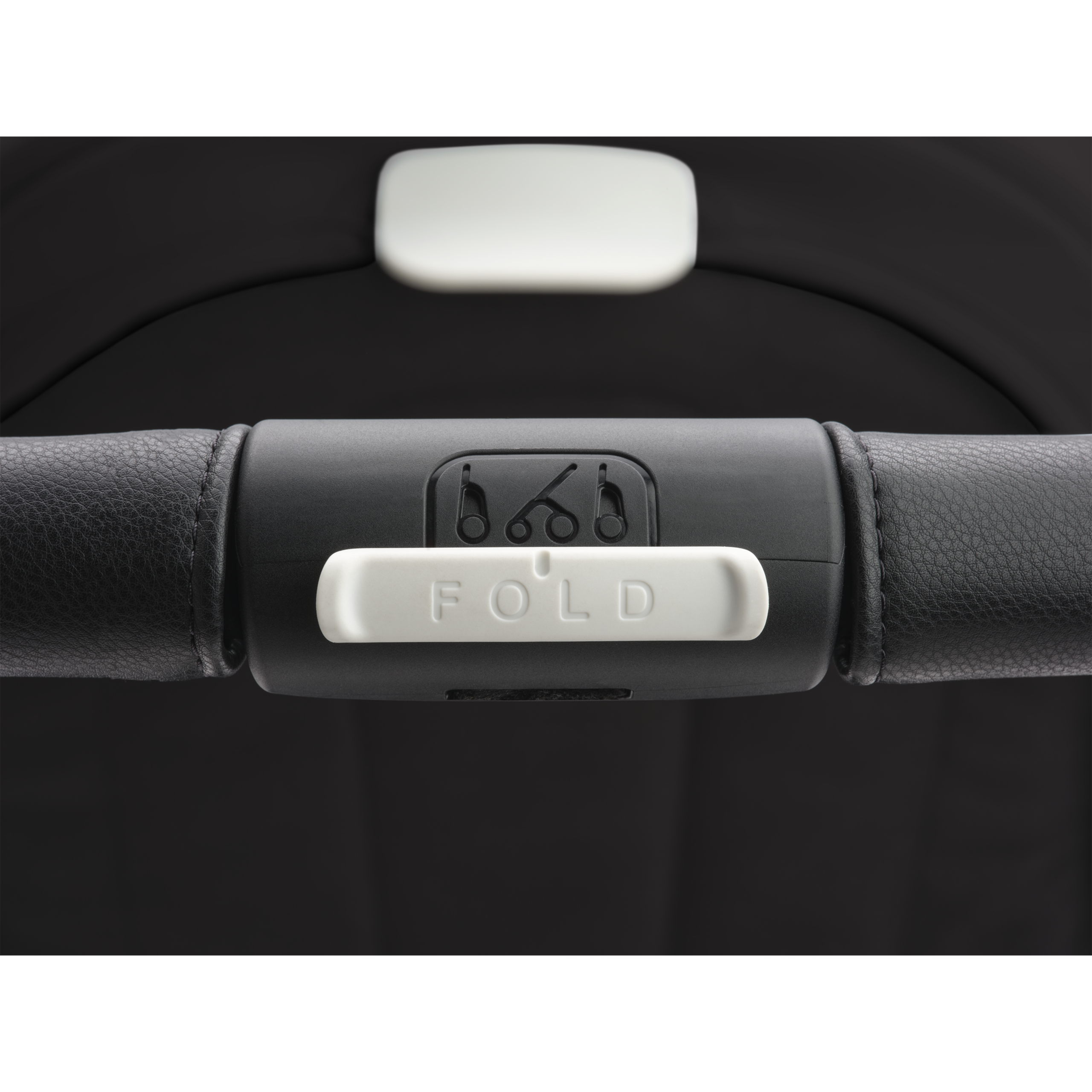 Refurbished Bugaboo Dragonfly bassinet and seat stroller graphite base, grey melange fabrics, forest green sun canopy - Thumbnail Slide 11 of 11