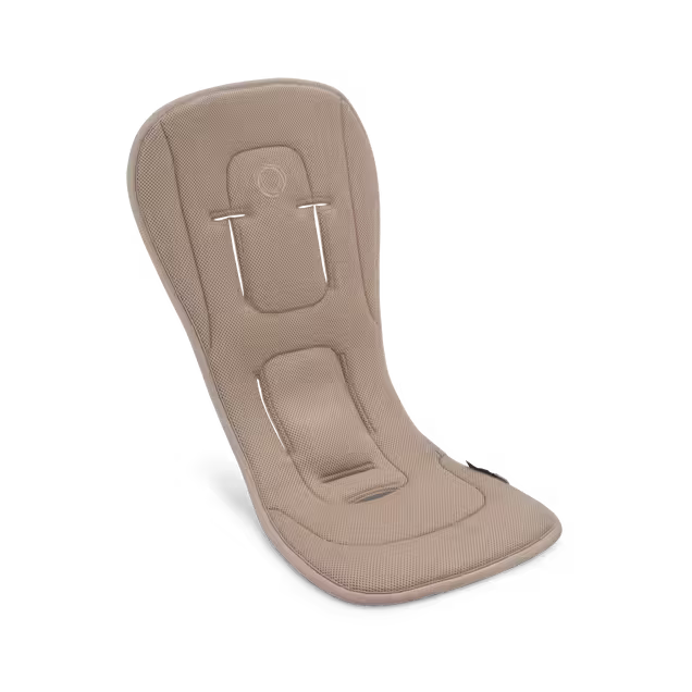 Bugaboo dual comfort seat liner DUNE TAUPE - Main Image Slide 1 of 3