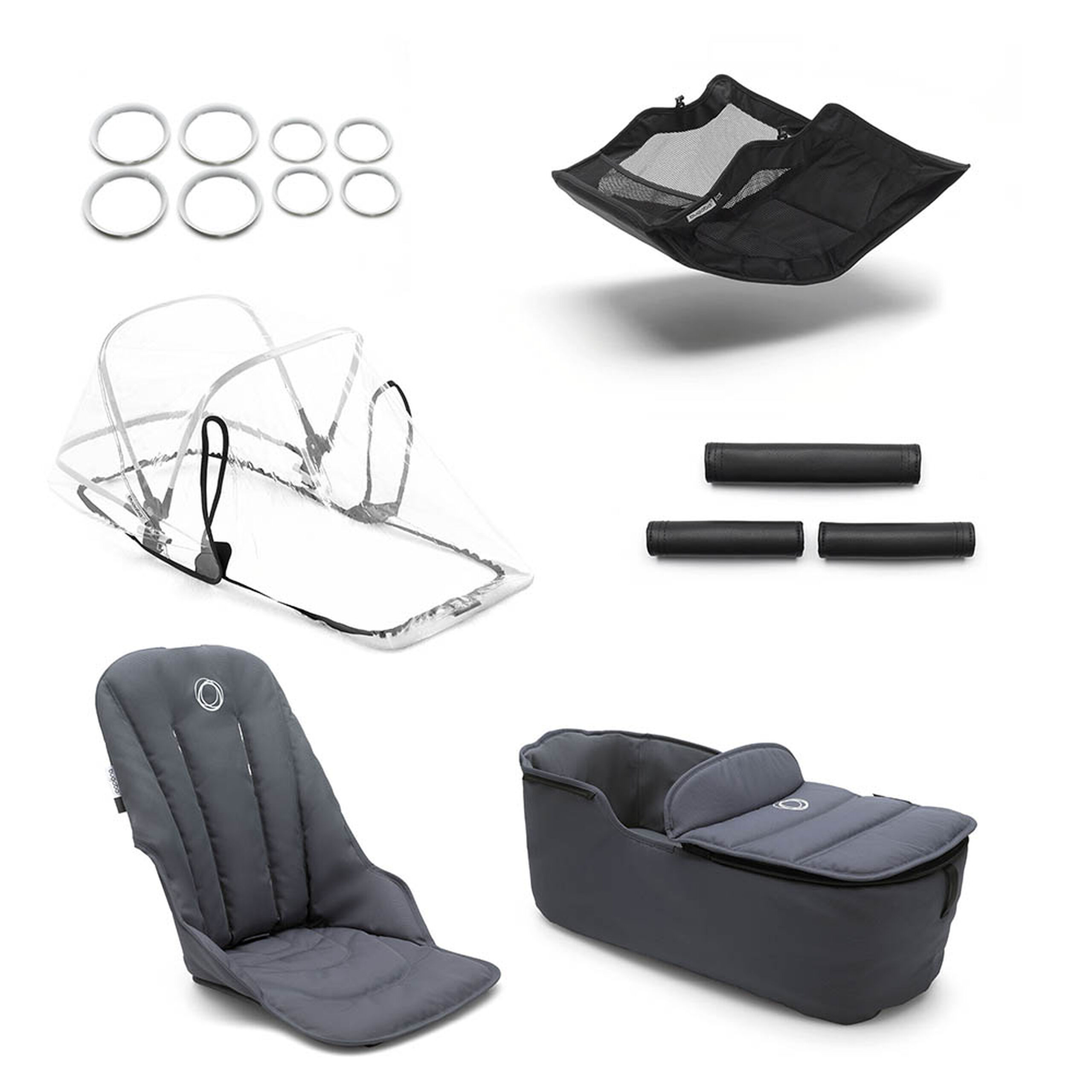 Bugaboo Fox style set AU STEEL BLUE - Thumbnail Slide 1 of 1