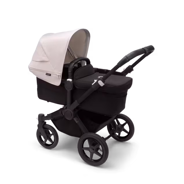Bugaboo Donkey 5 Mono complete ASIA BLACK/MIDNIGHT BLACK-MISTY WHITE - Main Image Slide 9 of 11