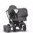 UK Bugaboo Donkey 2 Duo Classic Grey Melange, Black Chassis - Thumbnail Slide 1 of 6
