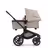 Bugaboo Fox 5 2-in-1 pram black base, desert taupe fabrics, desert taupe sun canopy - Thumbnail Slide 2 of 13