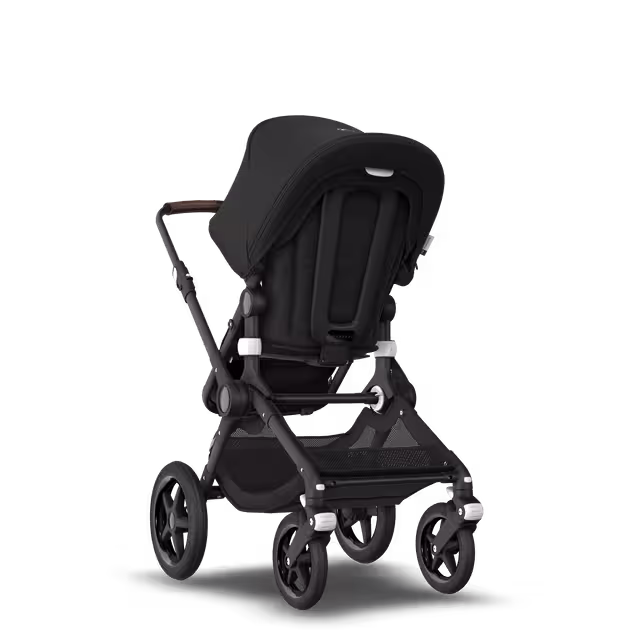 Refurbished Bugaboo Fox complete BLACK/BLACK-BLACK - Main Image Slide 1 of 6