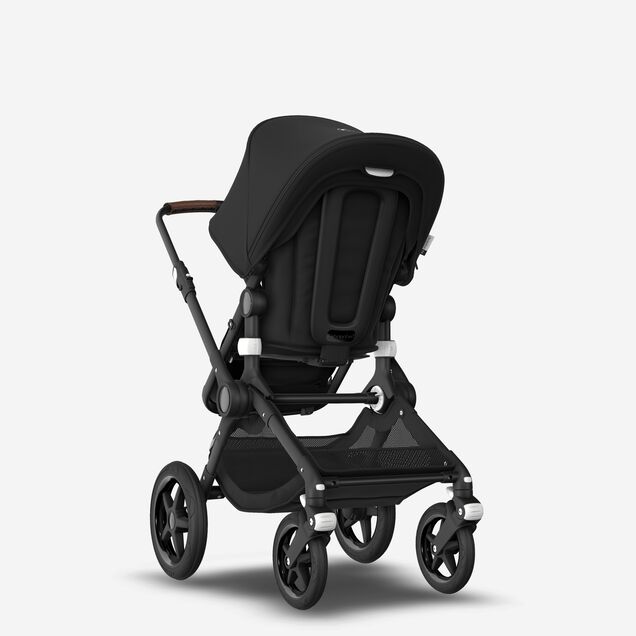 Refurbished Bugaboo Fox complete BLACK/BLACK-BLACK - Main Image Slide 1 of 6