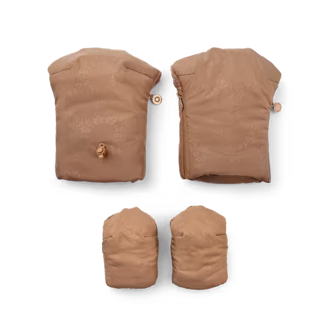 Bugaboo X StellaMcCartney mittens TOBACCO BROWN - Main Image Slide 1 of 6