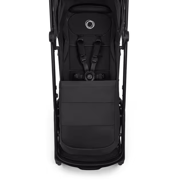 Bugaboo Butterfly 2 Plus travel stroller black base, deep indigo fabrics, deep indigo sun canopy - Main Image Slide 8 of 12
