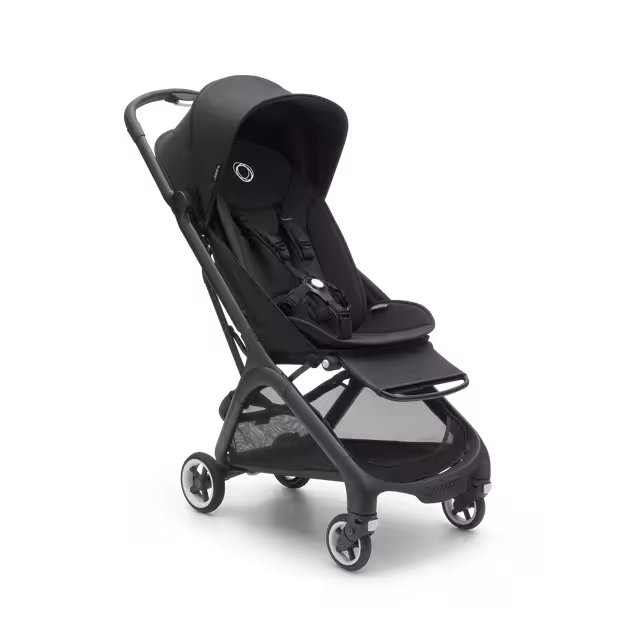 Refurbished Bugaboo Butterfly complete Black/Midnight black - Midnight black - Main Image Slide 1 of 12