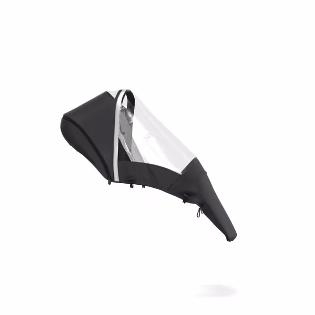 Refurbished Bugaboo Bee high performance raincover BLACK - Main Image Slide 4 of 6