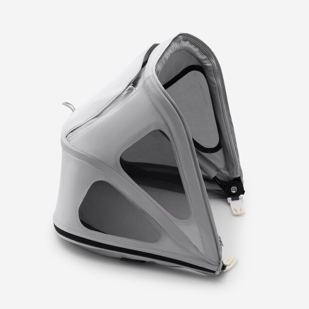 Refurbished Bugaboo Bee breezy sun canopy MISTY GREY - Main Image Slide 1 of 4