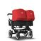 Bugaboo Donkey 3 Twin Kinderwagen mit Sitz und Liegewanne