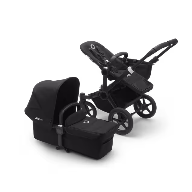 Refurbished Bugaboo Donkey3 mono complete BLACK/BLACK-BLACK - Main Image Slide 3 of 4
