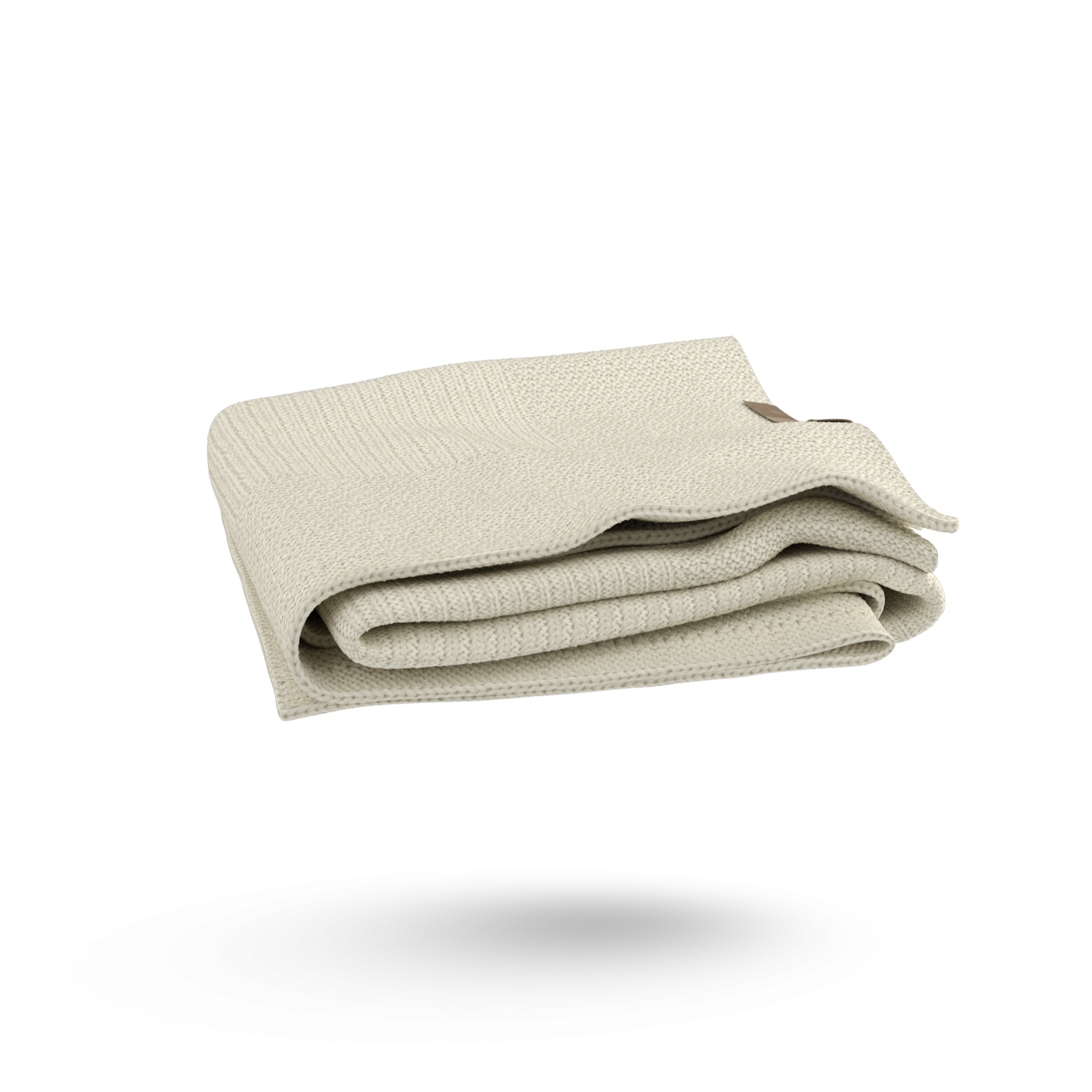 Bugaboo Soft Wool Blanket OFF WHITE MELANGE - Thumbnail Slide 4 of 9