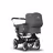 Bugaboo Donkey 3 Mono travel system grey melange sun canopy, grey melange fabrics, aluminium base - Thumbnail Slide 2 of 18