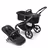 Refurbished Bugaboo Fox 5 base US BLACK/GREY MELANGE - Thumbnail Slide 1 of 1