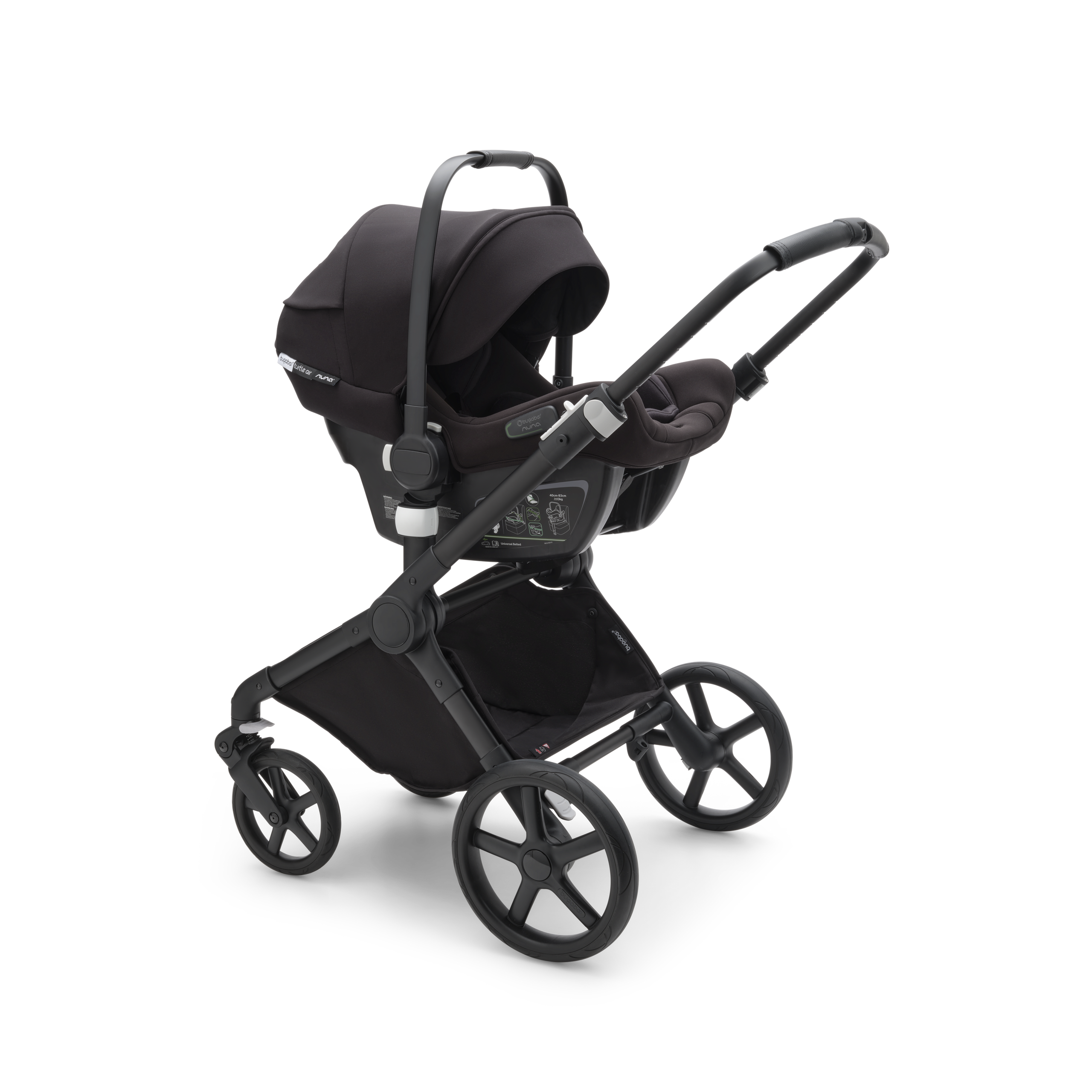 Refurbished Bugaboo Fox Cub complete AU BLACK/DESERT BEIGE-DESERT BEIGE - Thumbnail Slide 10 of 11